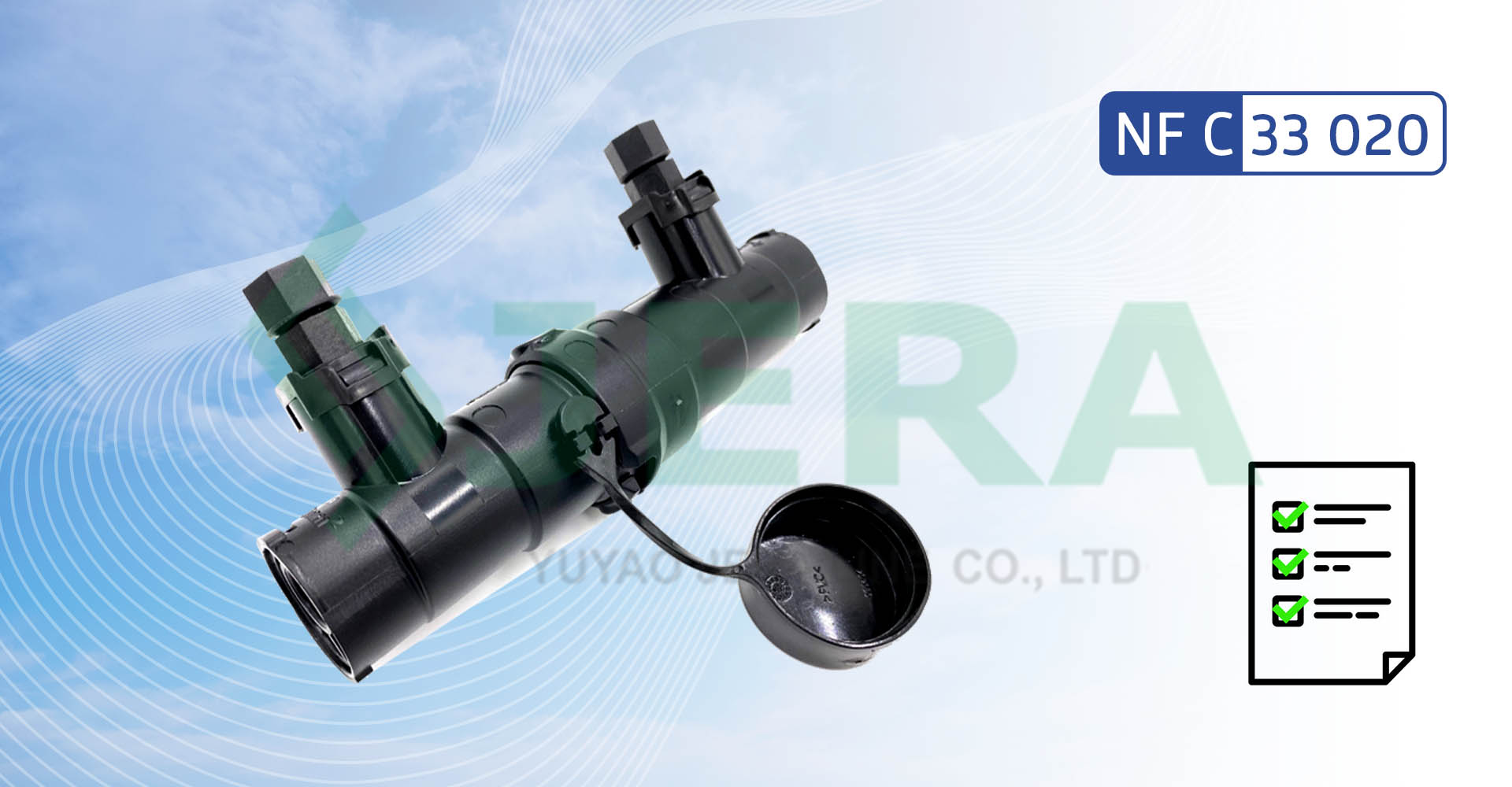 Type test of Insulation piercing fuse holder FHp-450, NF C33 020