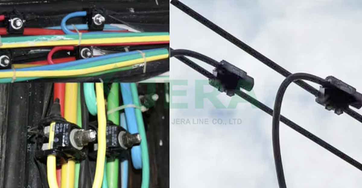 What are Insulated serrated connectors for outdoor applications?