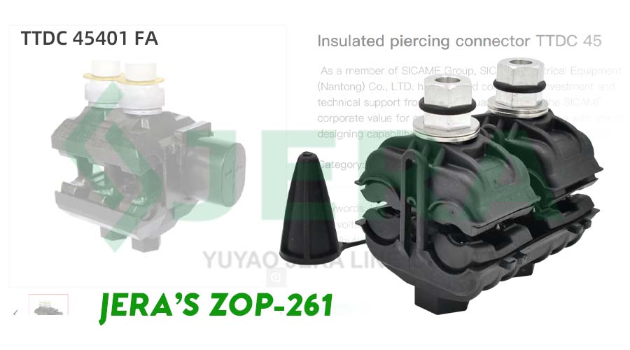 Jera Line produces equivalent insulation piercing connector TTDC 45401 FA