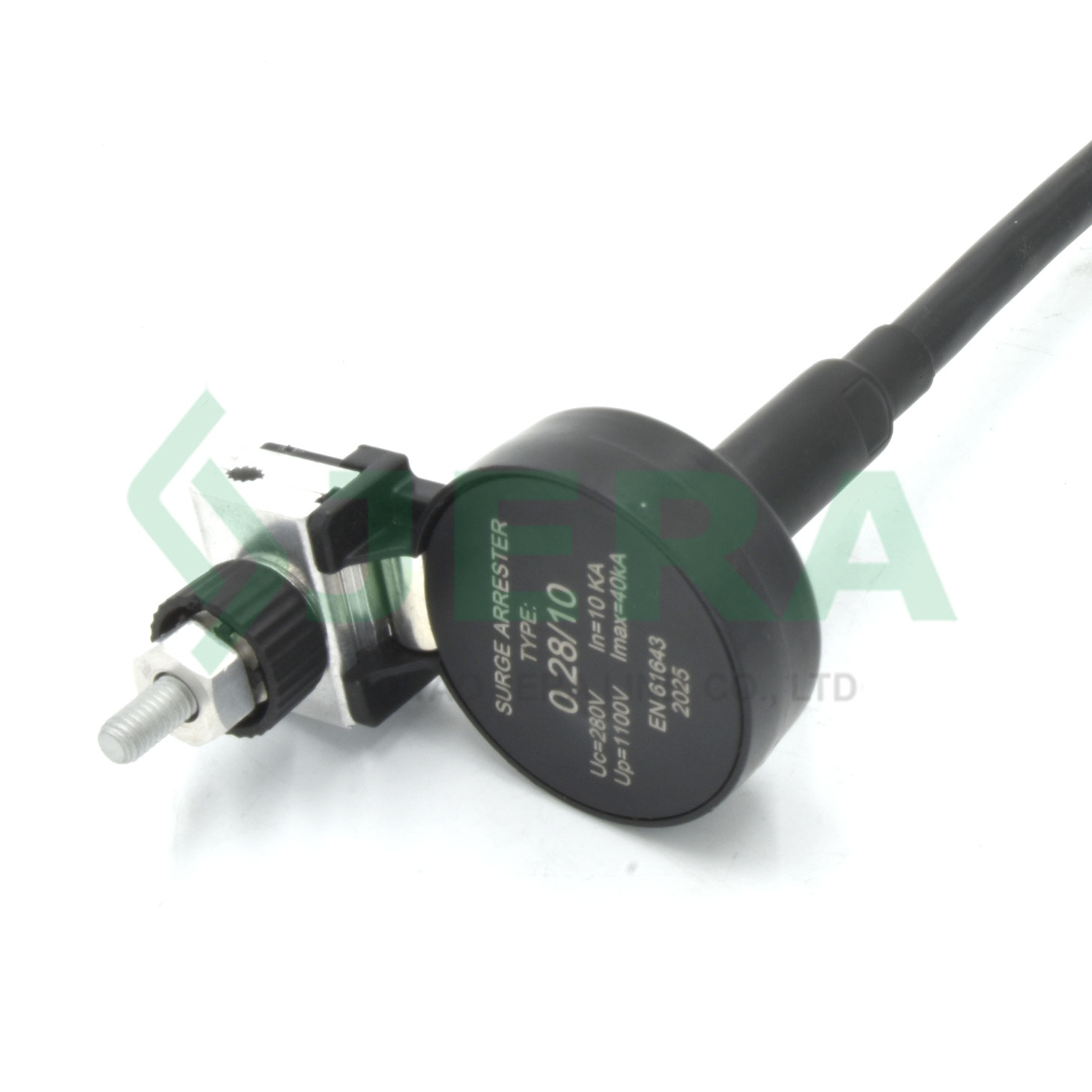 SA-0.5V/10kA+WB, surge arrester with connecting wire
