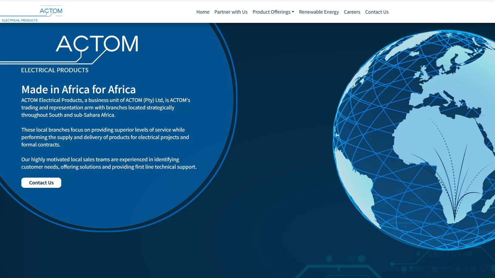 ACTOM Electrical Products Manufacturing Facility