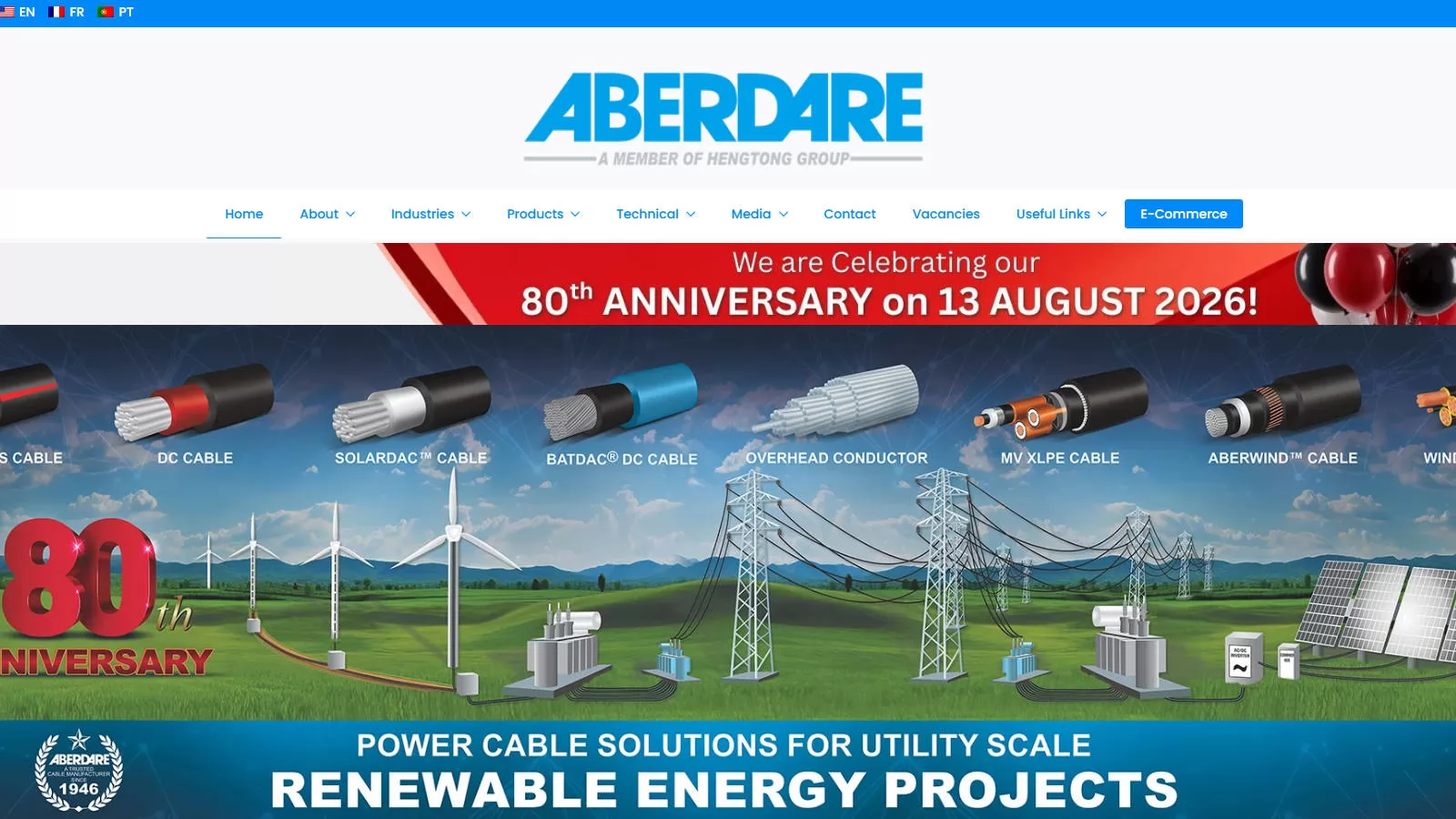 Aberdare Cables Manufacturing Plant