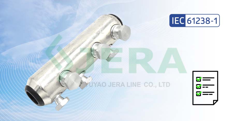 Jera Line 36 kV Shear Bolt Connector for 400–630 mm² Conductors Passed IEC 61238-1 Type Test